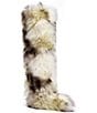 Azalea Wang Upstarter Faux Fur Pointed Toe Tall Boots - Image 1