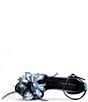Azalea Wang Velvetine Feather Flower Ankle Strap Architectural Platform Sandals - Image 4