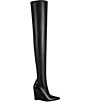 Azalea Wang Virex Form Fit Thigh High Wedge Boots - Image 2