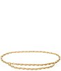 B-Low the Belt 0.375#double; Etta Chain Belt, Color:Gold - Image 1