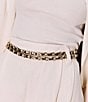 B-Low the Belt 0.375#double; Etta Chain Belt, Color:Gold - Image 3