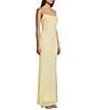 B. Darlin Beaded Drape Neck Tie Back Dress - Image 3