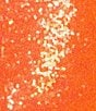 B. Darlin Bungee Spaghetti Strap Cowl Neck Sequin Mesh Bodycon Dress, Color:Neon/Orange - Image 5