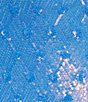 B. Darlin Bungee Spaghetti Strap V-Neck Pattern Sequin Dress, Color:Periwinkle - Image 4