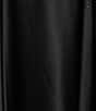 Color:Black - Image 4 - Corset Bodice Side Slit Smocked Back Long Dress