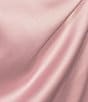 Color:Rose Blush - Image 4 - Cowl Neck Front Slit Bow Back Shirred Long Dress