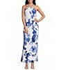 B. Darlin Floral Printed Halter Neck Maxi Dress - Image 1