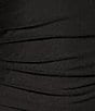 Color:Black - Image 4 - Keyhole Halter Shirred Long Dress