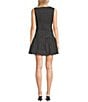 B. Darlin Polka Dot V-Neck Front Tie Ruffle Dress - Image 2