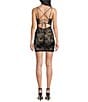 B. Darlin Sequin Embellished Two-Tone Lace Sleeveless Dress - Image 2