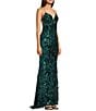 B. Darlin Sequin Embellished V-Neck Dress - Image 3