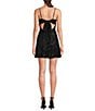 B. Darlin Sequin Patterned Tie-Back A-Line Mini Dress - Image 2
