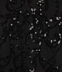 B. Darlin Sequin Patterned Tie-Back A-Line Mini Dress - Image 3