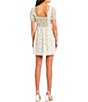 Color:Off White Multi - Image 2 - Short-Sleeve Emma Printed Tie-Front Dress