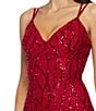 B. Darlin Sleeveless Beaded Sequin Bodycon Dress - Image 4
