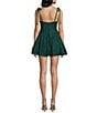 B. Darlin Sleeveless Bustier-Bodice Lace Dress - Image 2