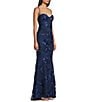 B. Darlin Sleeveless Bustier-Bodice Long Dress - Image 3