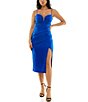 B. Darlin Sleeveless V-Wire Neck Front Slit Midi Dress,All Products : American Fashion Style Bags On Sale B. Darlin Sleeveless V-Wire Neck Front Slit Midi Dress,All Products : American Fashion Style Bags On Sale