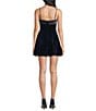 B. Darlin Sleeveless Velvet A-Line Dress - Image 5
