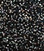 B. Darlin Cowl Neck Spaghetti Strap X-Back Chunky Sequin Bodycon Dress, Color:Black - Image 4