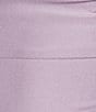Color:Lavender - Image 4 - Spaghetti Strap Cowl Neck Criss Cross Back Dress