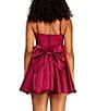 B. Darlin Square Neck Bow Back Dress - Image 2