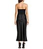 B. Darlin Strapless Corset Drape Front Midi Dress - Image 2