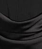 B. Darlin Strapless Corset Drape Front Midi Dress - Image 4