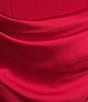B. Darlin Strapless Corseted Bodice Godet Inset Dress - Image 4