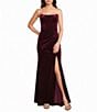 B. Darlin Strapless Corseted Faux-Wrap Dress - Image 1