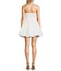 Color:Off White - Image 2 - Strapless Pleated Bubble Dress