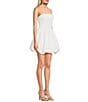 Color:Off White - Image 3 - Strapless Pleated Bubble Dress