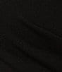 Color:Black - Image 4 - V-Neck Asymmetrical Rhinestone Fringe Hem Mini Bodycon Dress