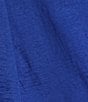 Color:Royal - Image 4 - Wide Strap Square Neck Princess Seam Skater Skirt Dress