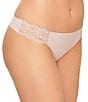 Wacoal b.tempt'd by Wacoal B. Bare Thong, Color:Rose Smoke - Image 2