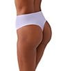 Wacoal b.tempt'd by Wacoal b.bare High Waisted Thong, Color:Thistle - Image 2