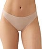 Wacoal b.tempt'd by Wacoal B.wow'd Modern Thong, Color:Au Natural - Image 1
