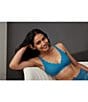 Color:Faience - Image 4 - B.wow'd Wire Free Scalloped V-Neck Convertible Bra