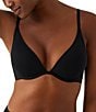 Color:Night - Image 1 - B.tempt'd By Wacoal Cotton To A Tee Plunge Contour T-Shirt Bra