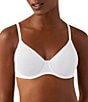 Color:White - Image 1 - B.tempt'd By Wacoal Cotton To A Tee Underwire T-Shirt Bra