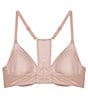 Wacoal b.tempt'd by Wacoal Future Foundation Front Close T-Back Bra, Color:Rose Smoke - Image 7
