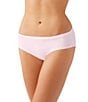 Wacoal b.tempt'd by Wacoal Future Foundation Soft Stretch Hipster Panty, Color:Pink-A-Boo - Image 3