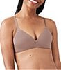 Wacoal b.tempt'd by Wacoal Future Foundation Wire Free Convertible Contour Bra, Color:Burlwood - Image 1