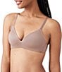 Wacoal b.tempt'd by Wacoal Future Foundation Wire Free Convertible Contour Bra, Color:Burlwood - Image 4