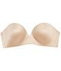 Wacoal b.tempt'd by Wacoal Future Foundation Wire Free Strapless Bra, Color:Au Natural - Image 11