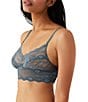 Color:Stormy Weather - Image 3 - Lace Kiss Bralette