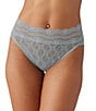 Color:Abyss - Image 1 - Lace Kiss High Leg Brief Panty
