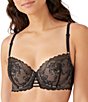 Color:Night - Image 1 - No Strings Attached Lace Contour Bra