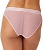 Color:Blush Pink - Image 2 - Opening Act Lace Cheeky Bikini Panty