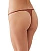 Wacoal b.tempt'd by Wacoal Spotlight G-String, Color:Mink - Image 2